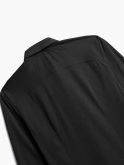Men'S Ministry of Supply Black (Brushed) Men'S Apollo Dress Shirt (Previous Generation)