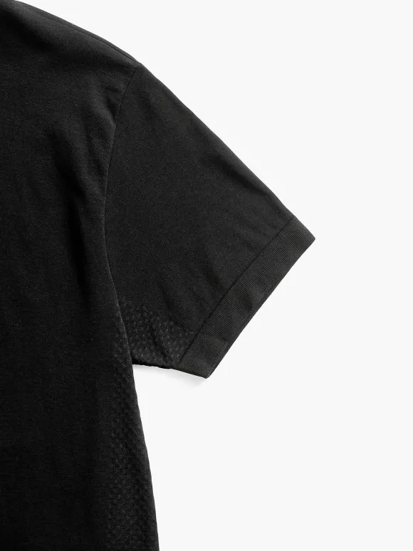 Men'S Ministry of Supply Black (Crew Neck) Men'S Atlas Tee