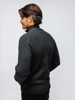 Men'S Ministry of Supply Black Heather Men'S Atlas Full-Zip