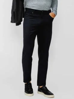 Men'S Ministry of Supply Black Heather Men'S Kinetic Twill 5-Pocket Pant