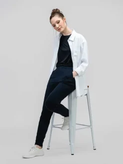 Women'S Ministry of Supply Black Heather Women'S Fusion Terry Jogger