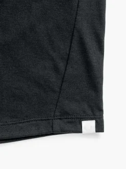 Men'S Ministry of Supply Black Men'S Composite Merino Long Sleeve Tee