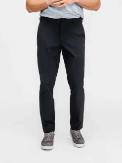 Men'S Ministry of Supply Black Men'S Pace Poplin Chino