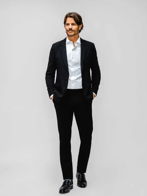 Men'S Ministry of Supply Black Men'S Velocity Suit Jacket