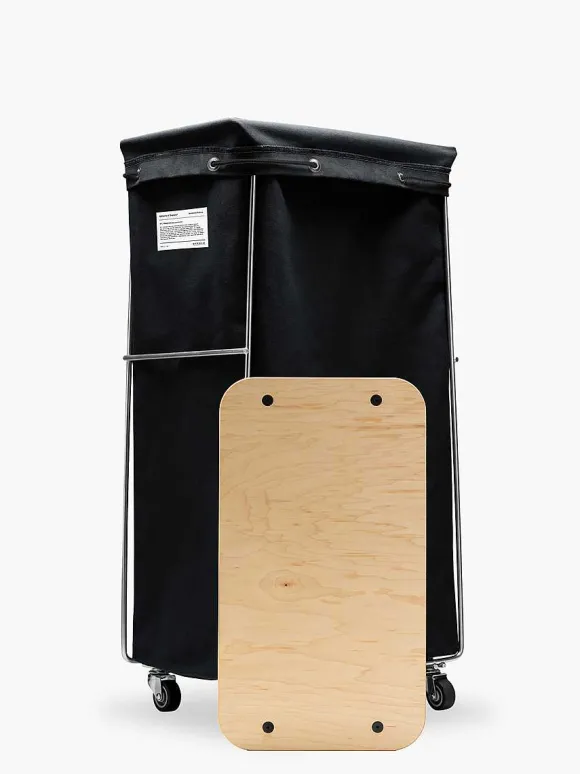 Men'S Ministry of Supply Black Steele Canvas X Laundry Bin