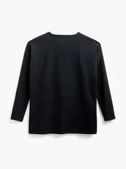 Women'S Ministry of Supply Black Women'S Fusion Double-Knit Tunic