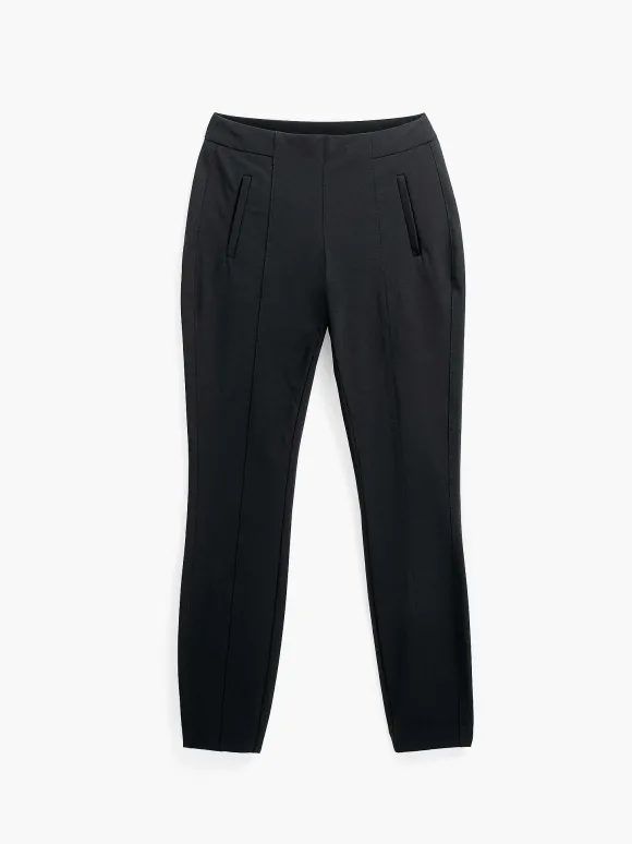 Women'S Ministry of Supply Black Women'S Kinetic Pintuck Pant