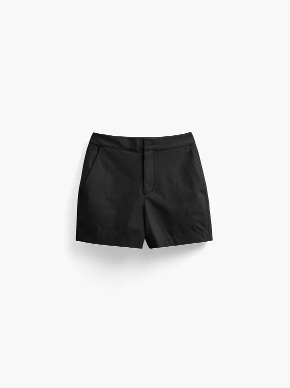 Women'S Ministry of Supply Black Women'S Pace Poplin Short