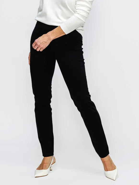Women'S Ministry of Supply Black Women'S Previous Generation Fusion Straight Leg Pant