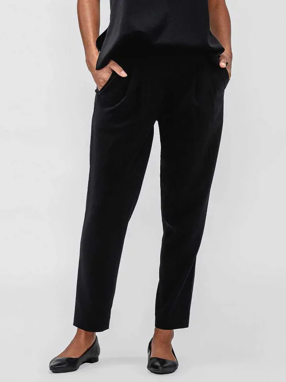 Women'S Ministry of Supply Black Women'S Swift Drape Pant
