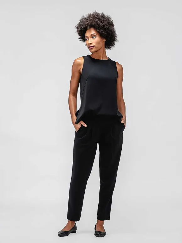 Women'S Ministry of Supply Black Women'S Swift Drape Pant