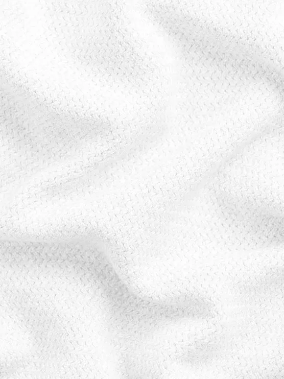 Men'S Ministry of Supply Bone Men'S Labs Atlas Short Sleeve Knit Polo