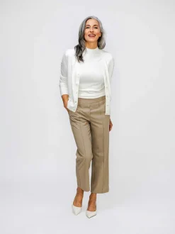 Women'S Ministry of Supply Bone Women'S Atlas Air Button-Front Cardigan