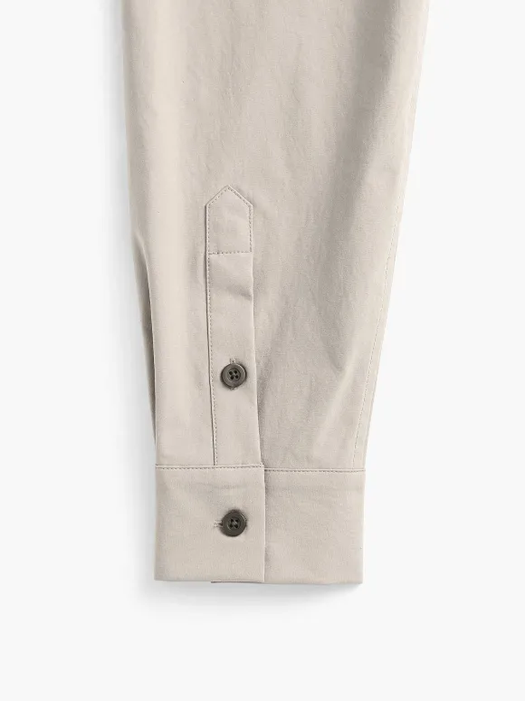 Men'S Ministry of Supply Buff Men'S Pace Poplin Overshirt