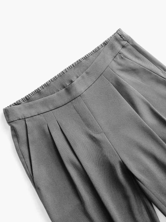 Women'S Ministry of Supply Charcoal Heather Women'S Swift Drape Pant
