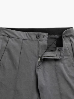 Men'S Ministry of Supply Charcoal Men'S Kinetic Pintuck Pant