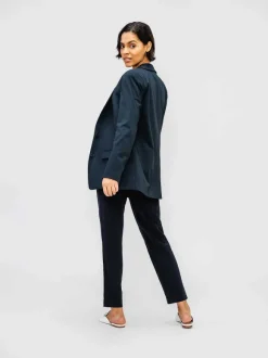 Women'S Ministry of Supply Dark Navy Women'S Velocity Oversized Blazer
