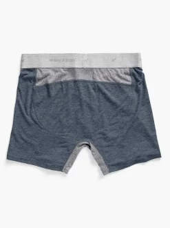 Men'S Ministry of Supply Deep Indigo Men'S Composite Merino Boxer Brief