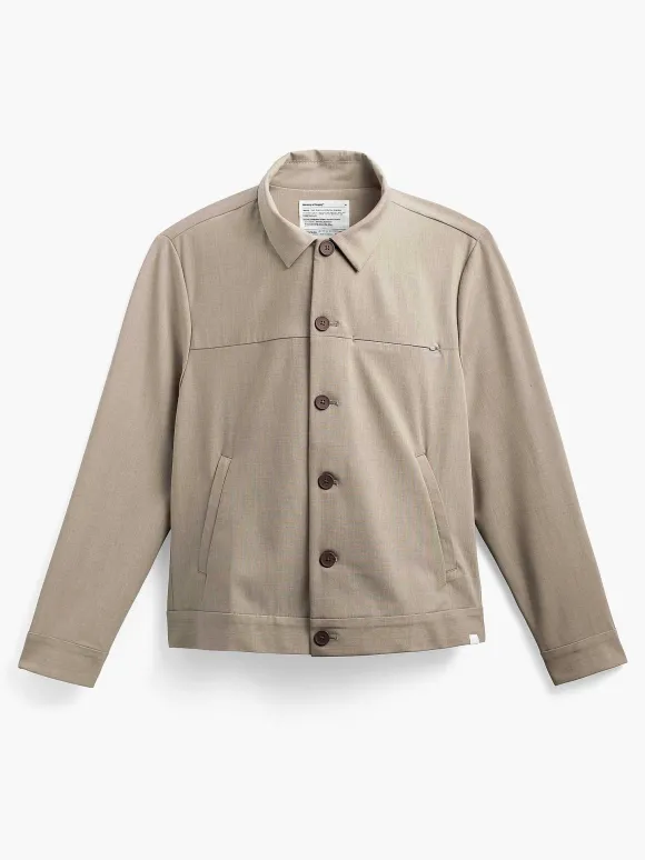 Men'S Ministry of Supply Flax Men'S Velocity Shirt Jacket