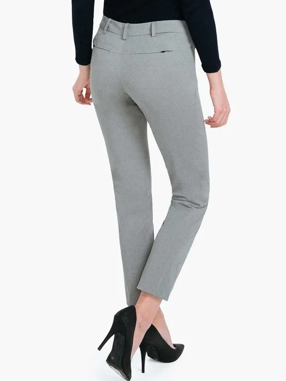Women'S Ministry of Supply Grey Heather (Skinny Fit) Women'S Previous Generation Kinetic Pant