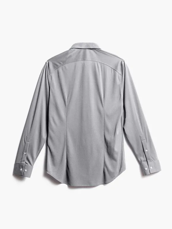Men'S Ministry of Supply Grey Oxford (Brushed) Men'S Apollo Dress Shirt (Previous Generation)