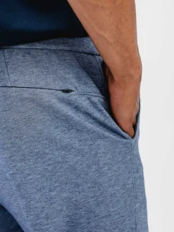 Men'S Ministry of Supply Indigo Heather Men'S Fusion Terry Jogger