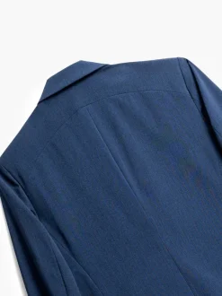 Men'S Ministry of Supply Indigo Heather Men'S Previous Generation Velocity Suit Jacket