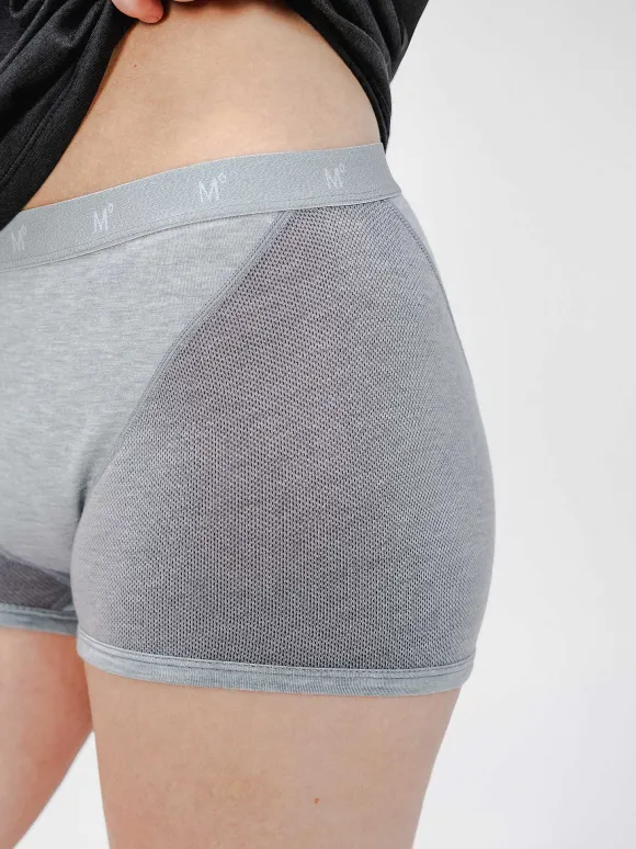 Women'S Ministry of Supply Light Grey Heather Women'S Composite Merino Brief