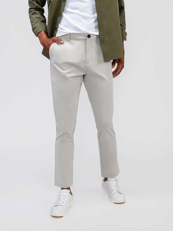 Men'S Ministry of Supply Light Khaki Men'S Pace Tapered Chino