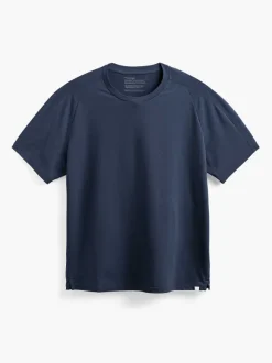 Men'S Ministry of Supply Navy Men'S Composite Merino Raglan Tee