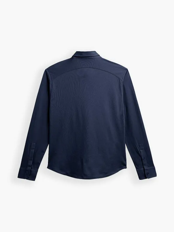 Men'S Ministry of Supply Navy Men'S Hybrid Button-Down