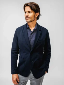 Men'S Ministry of Supply Navy Men'S Kinetic Blazer