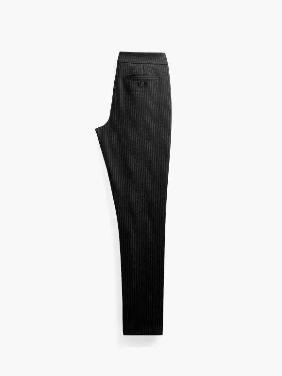 Women'S Ministry of Supply Navy Pinstripe Women'S Previous Generation Fusion Straight Leg Pant