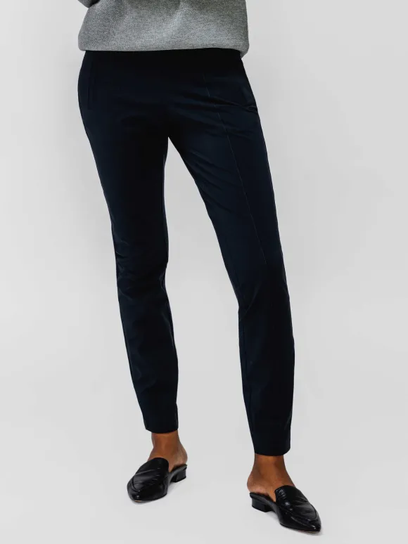 Women'S Ministry of Supply Navy Women'S Kinetic Pintuck Pant