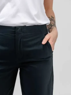 Women'S Ministry of Supply Navy Women'S Pace Poplin Cropped Chino