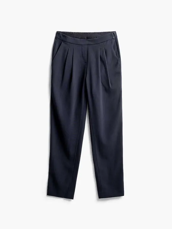 Women'S Ministry of Supply Navy Women'S Swift Drape Pant