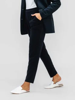 Women'S Ministry of Supply Navy Women'S Swift Drape Pant