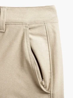 Women'S Ministry of Supply Oatmeal Heather Women'S Kinetic Twill 5-Pocket Cropped Pant
