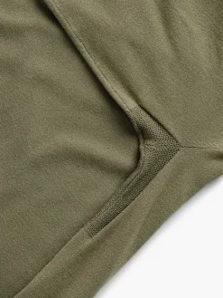 Men'S Ministry of Supply Olive Men'S Atlas Air Polo Sweater