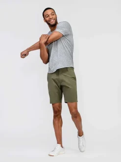 Men'S Ministry of Supply Olive Men'S Pace Poplin Short