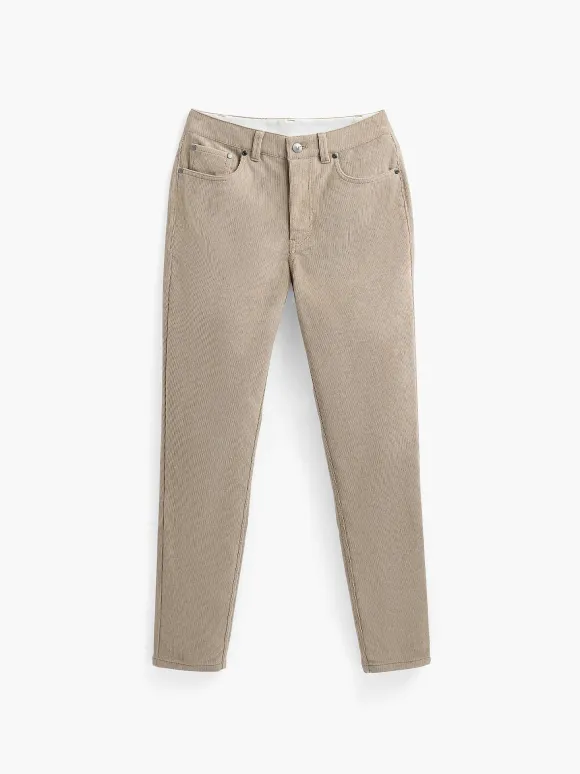 Women'S Ministry of Supply Sand Women'S Kinetic Corduroy 5-Pocket Pant