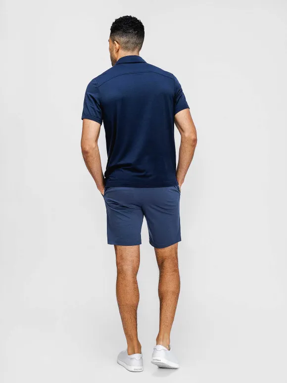 Men'S Ministry of Supply Slate Blue Men'S Kinetic Pull-On Short
