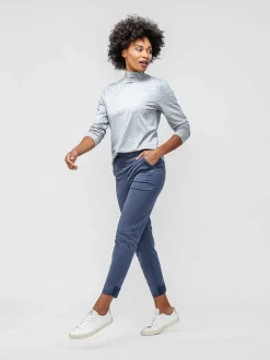 Women'S Ministry of Supply Slate Blue Women'S Kinetic Pull-On Pant