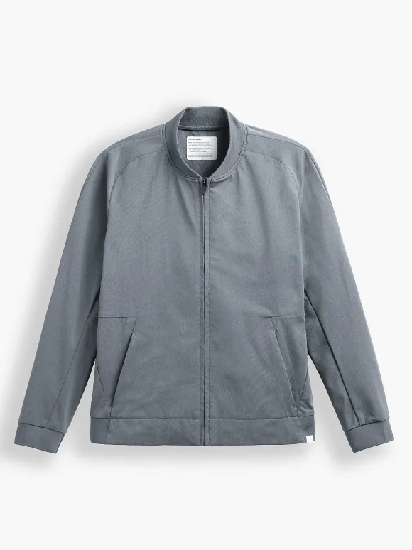 Men'S Ministry of Supply Slate Grey Men'S Kinetic Bomber Jacket