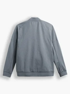 Men'S Ministry of Supply Slate Grey Men'S Kinetic Bomber Jacket