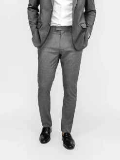 Men'S Ministry of Supply Soft Granite Men'S Velocity Dress Pant