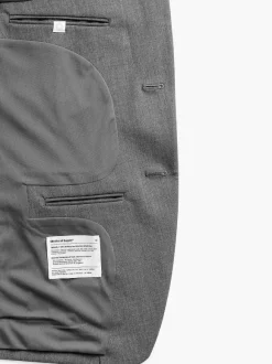 Men'S Ministry of Supply Soft Granite Men'S Velocity Suit Jacket