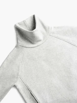 Women'S Ministry of Supply Soft Marble Women'S Hybrid Fleece Funnel Neck
