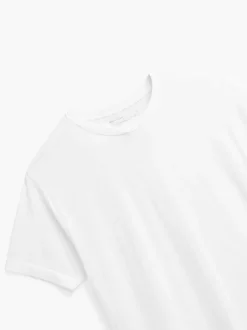 Men'S Ministry of Supply White (Crew Neck) Men'S Atlas Tee