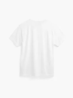 Men'S Ministry of Supply White (Crew Neck) Men'S Atlas Tee